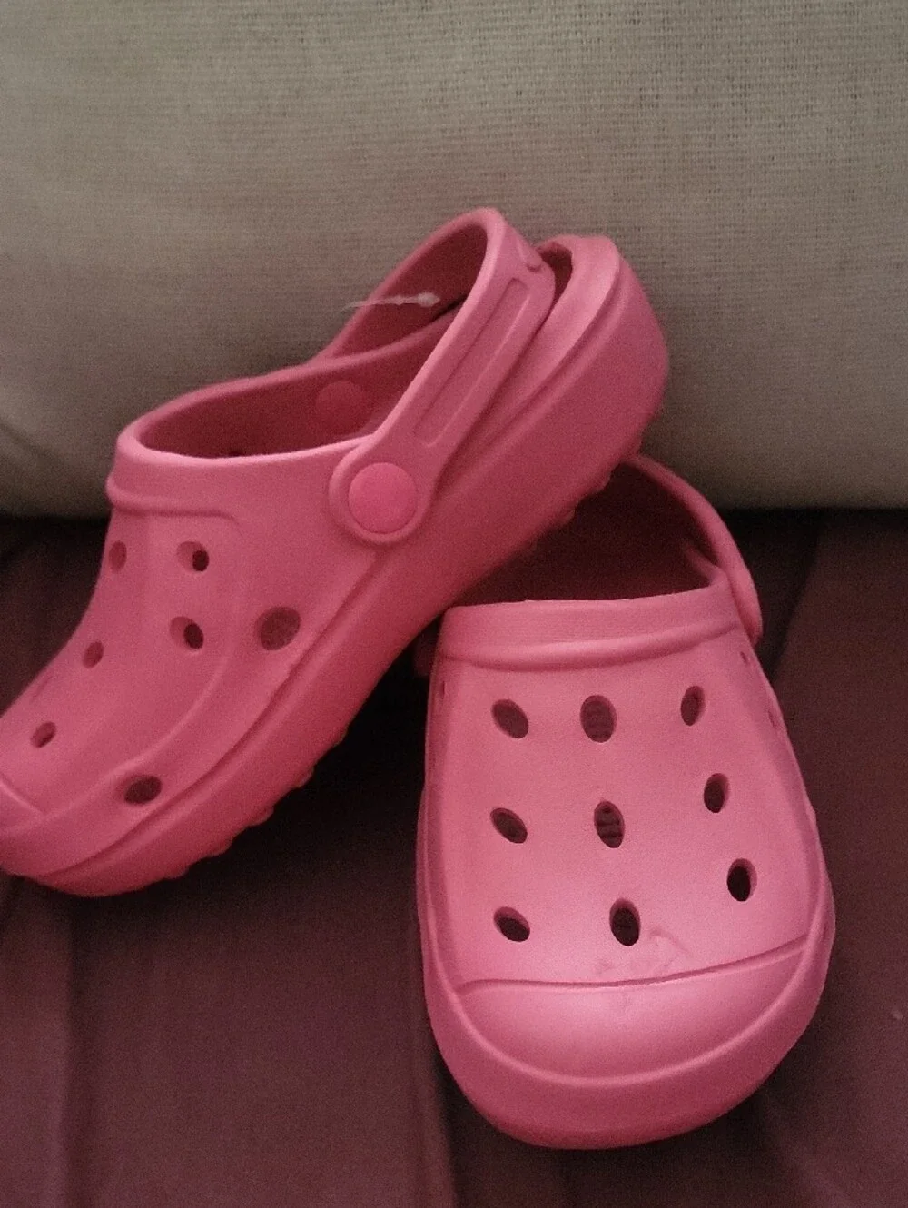 Girls' Pink Slip-On Clog - Comfortable Everyday Shoes